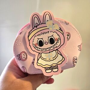 🍒🍒 Cute Pink Labubu Coin Purse